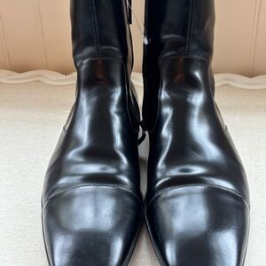 GUCCI Tom Ford Men's Black Dress Short Boot 41.5 E (8.5 Narrow US size)